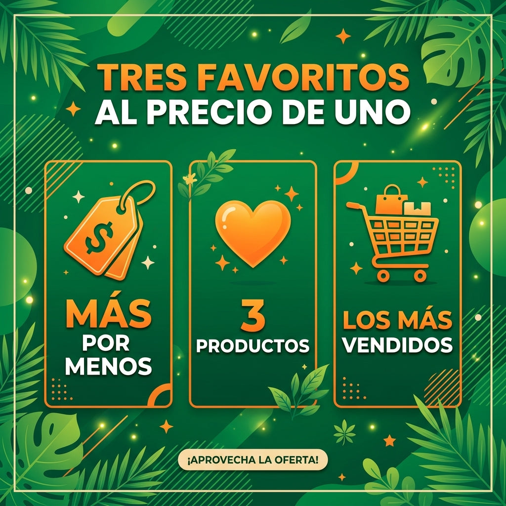 Tres Favoritos Precio de Uno