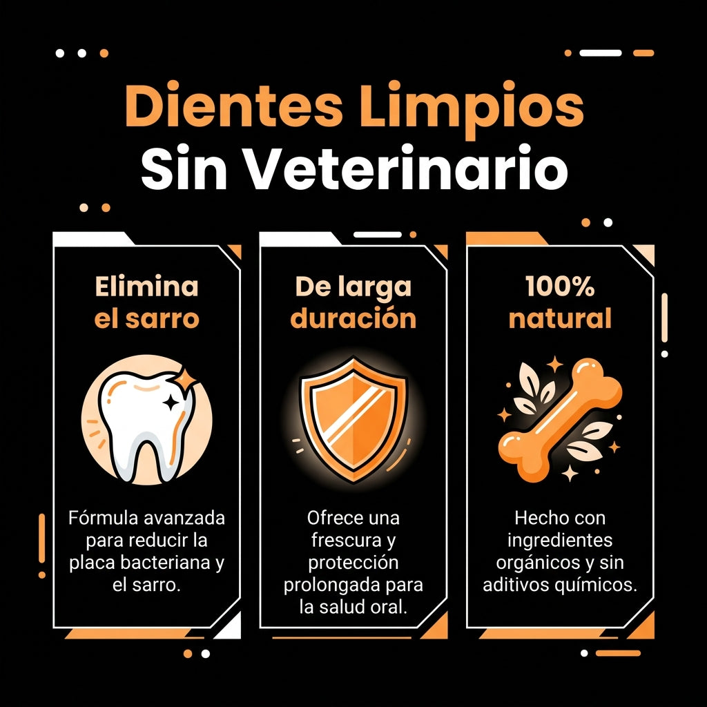 Dientes Limpios sin Veterinario