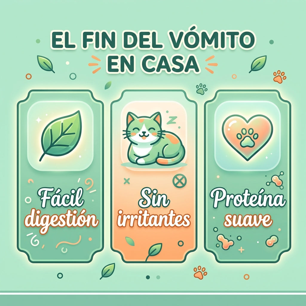 El Fin de los Vómitos en Casa (Gatos y Perros)